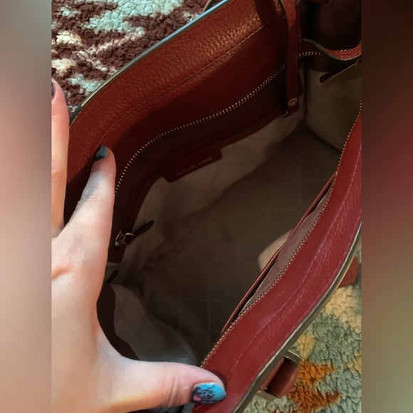 Michael Kors Nouveau Hamilton Large Pebbled Leather Bag & Wallet - Picture 7 of 16